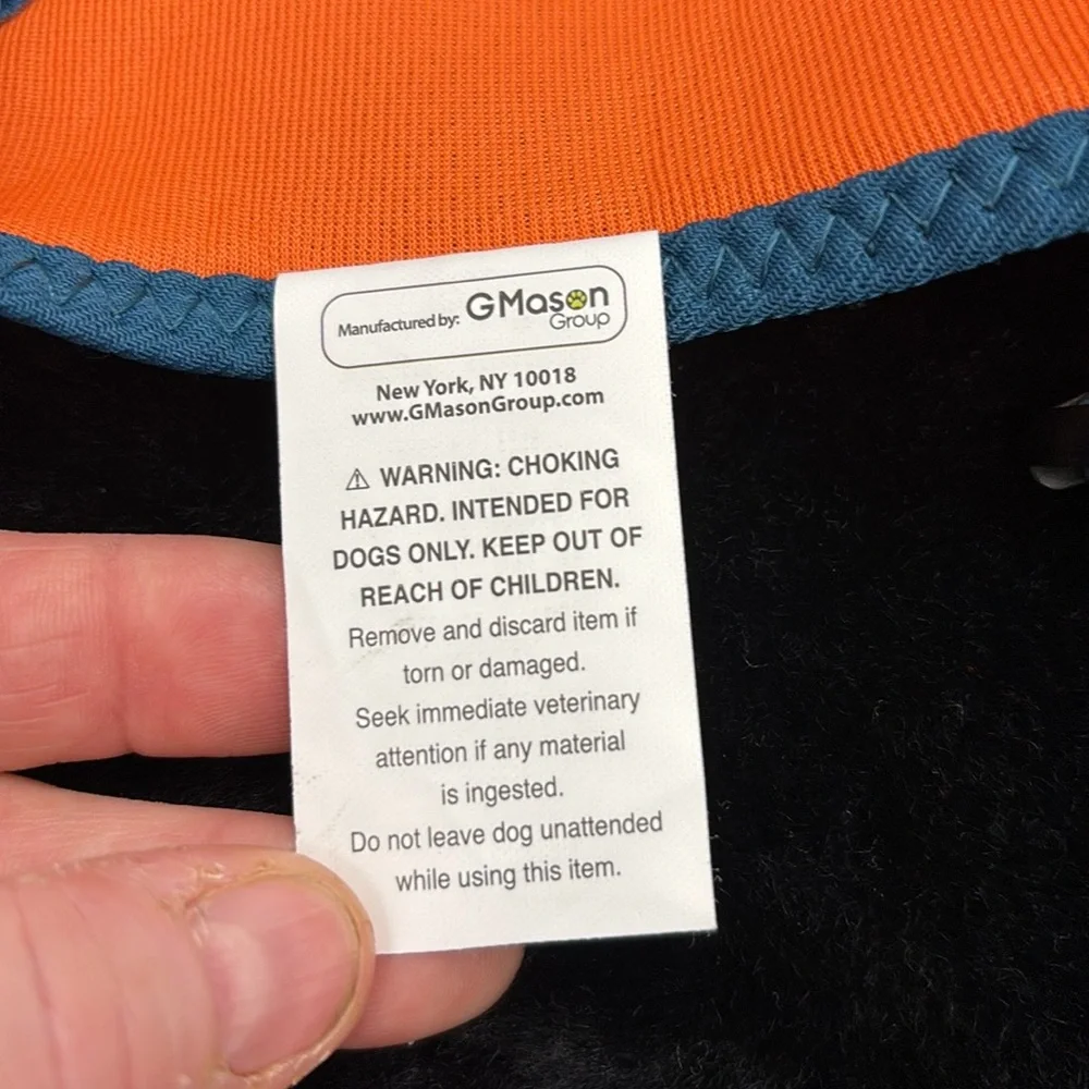 NWT Animal Planet Pets Large Mesh Dog Harness Orange Blue 14” Neck 19-29” Chest
